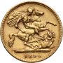 Wielka Brytania, Wiktoria, 1/2 suwerena 1896 - 3