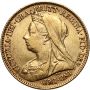 Wielka Brytania, Wiktoria, 1/2 suwerena 1897 - 2