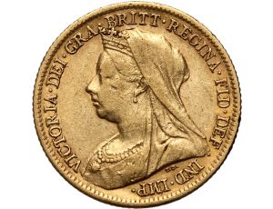 4479. Wielka Brytania, Wiktoria, 1/2 suwerena 1898