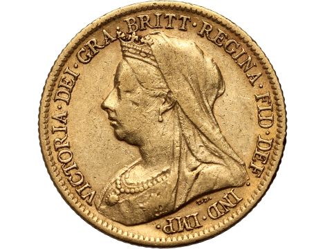 Wielka Brytania, Wiktoria, 1/2 suwerena 1898