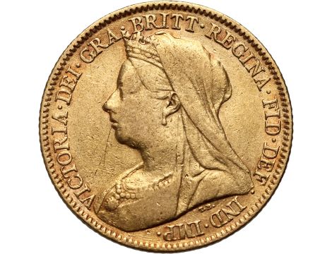 Wielka Brytania, Wiktoria, 1/2 suwerena 1898