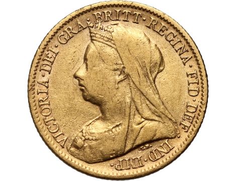 Wielka Brytania, Wiktoria, 1/2 suwerena 1900
