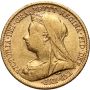 Wielka Brytania, Wiktoria, 1/2 suwerena 1900 - 2