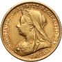 Wielka Brytania, Wiktoria, 1/2 suwerena 1900 - 2