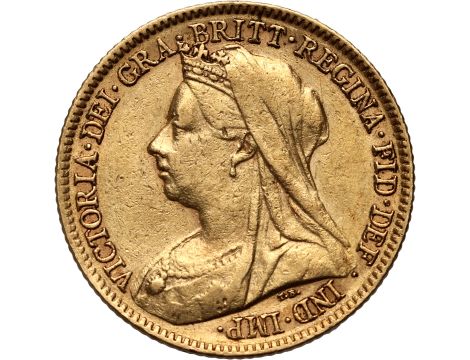 Wielka Brytania, Wiktoria, 1/2 suwerena 1900