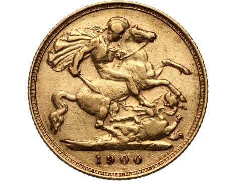 Wielka Brytania, Wiktoria, 1/2 suwerena 1900 - 2