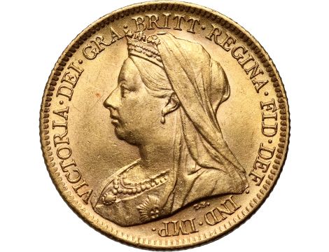 Wielka Brytania, Wiktoria, 1/2 suwerena 1900