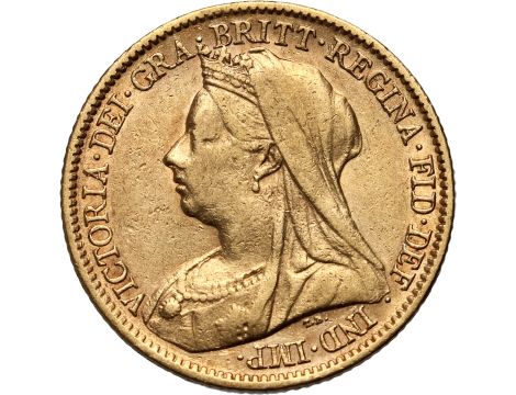 Wielka Brytania, Wiktoria, 1/2 suwerena 1901