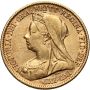 Wielka Brytania, Wiktoria, 1/2 suwerena 1901 - 2
