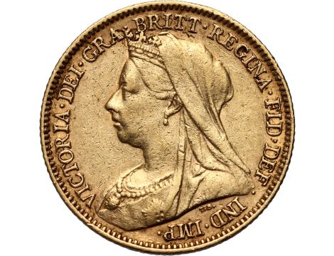Wielka Brytania, Wiktoria, 1/2 suwerena 1901