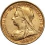 Wielka Brytania, Wiktoria, 1/2 suwerena 1901 - 2