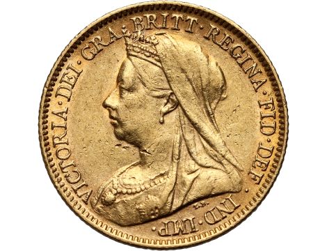 Wielka Brytania, Wiktoria, 1/2 suwerena 1901
