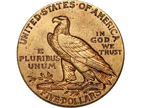 USA, 5 dolarów 1911, Filadelfia, Indianin - 2