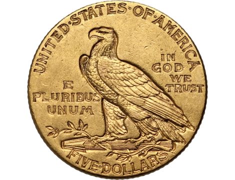 USA, 5 dolarów 1911, Filadelfia, Indianin - 2