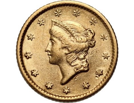 USA, 1 dolar 1853, Filadelfia, Liberty