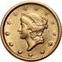 USA, 1 dolar 1853, Filadelfia, Liberty - 2