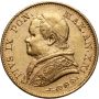 Watykan, Pius IX, 20 lirów 1866 R, Rzym - 2