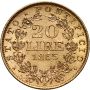 Watykan, Pius IX, 20 lirów 1866 R, Rzym - 3