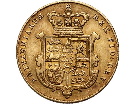Wielka Brytania, Jerzy IV, suweren 1827 - 2