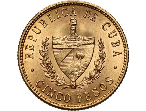 4507. Kuba, 5 pesos 1916, Jose Marti - 2