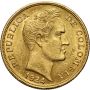 4512. Kolumbia, 10 pesos 1924 B, Bogota, Simon Bolivar - 2