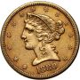 4518. USA, 5 dolarów 1880 S, San Francisco, Liberty - 2