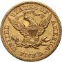 4519. USA, 5 dolarów 1880, Filadelfia, Liberty - 3