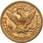 4520. USA, 5 dolarów 1880, Filadelfia, Liberty - 3