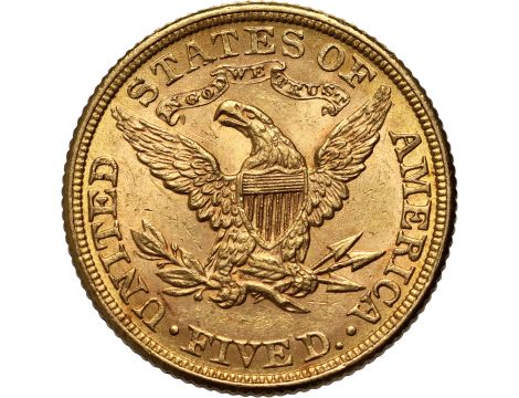 4521. USA, 5 dolarów 1881, Filadelfia, Liberty - 2