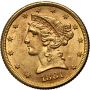 4521. USA, 5 dolarów 1881, Filadelfia, Liberty - 2