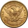 4521. USA, 5 dolarów 1881, Filadelfia, Liberty - 3