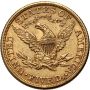 4522. USA, 5 dolarów 1881, Filadelfia, Liberty - 3