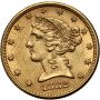 4524. USA, 5 dolarów 1882, Filadelfia, Liberty - 2
