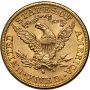 4528. USA, 5 dolarów 1887 S, San Francisco, Liberty - 3