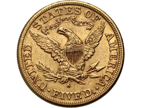 4530. USA, 5 dolarów 1898 S, San Francisco, Liberty - 2