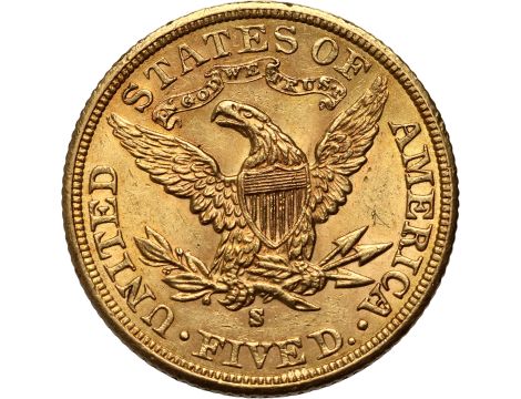 4534. USA, 5 dolarów 1903 S, San Francisco, Liberty - 2
