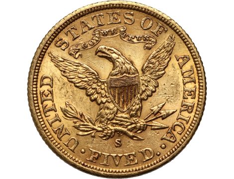 4535. USA, 5 dolarów 1903 S, San Francisco, Liberty - 2