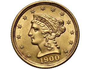 4551. USA, 2,5 dolara 1900, Filadelfia, Liberty