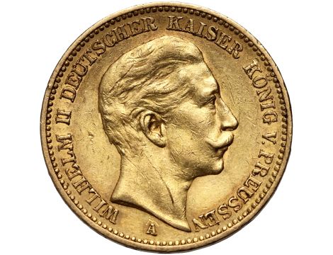 4567. Niemcy, Prusy, Wilhelm II, 20 marek 1900 A, Berlin