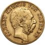 4574. Niemcy, Saksonia, Albert, 10 marek 1875 E, Muldenhutten - 2