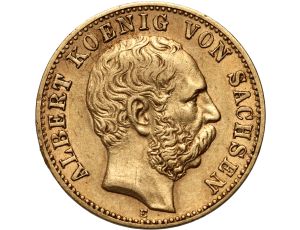 4575. Niemcy, Saksonia, Albert, 10 marek 1893 E, Muldenhutten