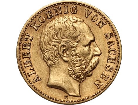 4575. Niemcy, Saksonia, Albert, 10 marek 1893 E, Muldenhutten