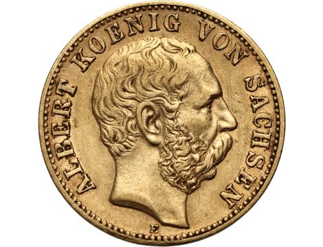 4576. Niemcy, Saksonia, Albert, 10 marek 1893 E, Muldenhutten