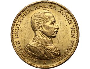 4579. Niemcy, Wilhelm II, 20 marek 1913 A, Berlin, Uniform Mundur