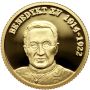4582. Fidżi, 10 dolarów 2008, Papież Benedykt XV, 1/25 uncji złota - 3