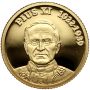 4583. Fidżi, 10 dolarów 2008, Papież Pius XI, 1/25 uncji złota - 3