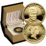 4587. Fidżi, 10 dolarów 2008, Papież Pius X, 1/25 uncji złota - 2