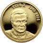 4587. Fidżi, 10 dolarów 2008, Papież Pius X, 1/25 uncji złota - 3
