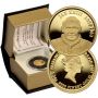 4588. Fidżi, 10 dolarów 2007, Papież Jan XXIII, 1/25 uncji złota - 2
