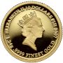 4588. Fidżi, 10 dolarów 2007, Papież Jan XXIII, 1/25 uncji złota - 4